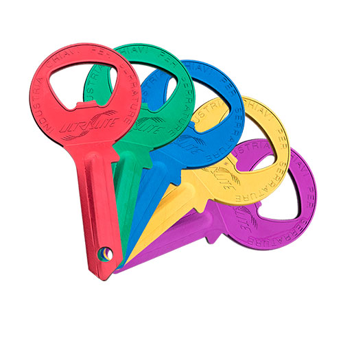 Couvre-clés En Plastique, Forme Carrée, Plusieurs Coloris Disponibles Silca